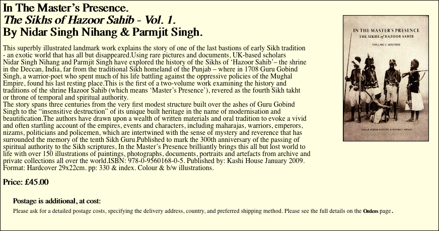 In The Master’s Presence. 